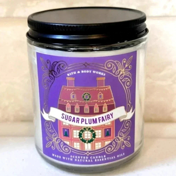 SUGAR PLUM FAIRY Single Wick Candle - Picture 1 of 1